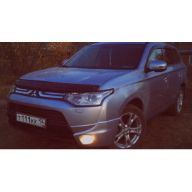 Дефлектор капота Mitsubishi Outlander 2016